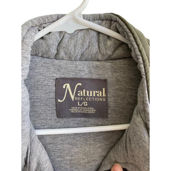 Natural Reflections quilted puffer vest - Picture 3 of 6